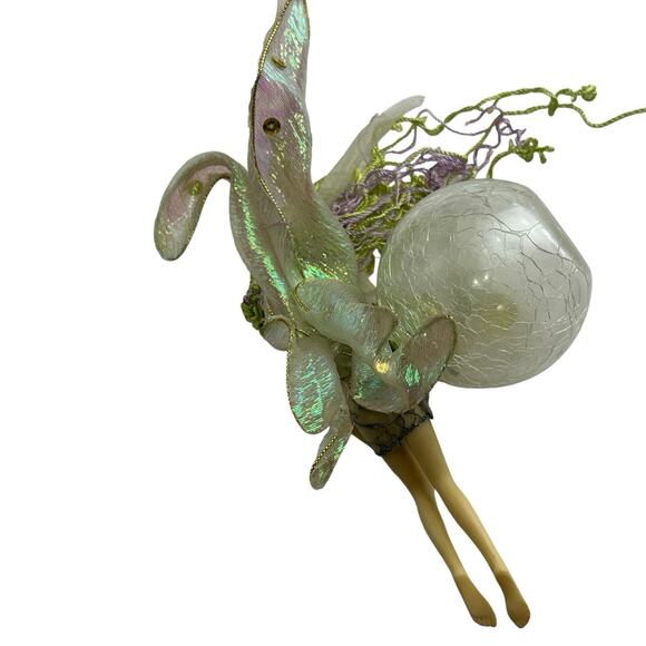 Handmade Bubble Rubber Fairy Christmas Ornament - Picture 7 of 9